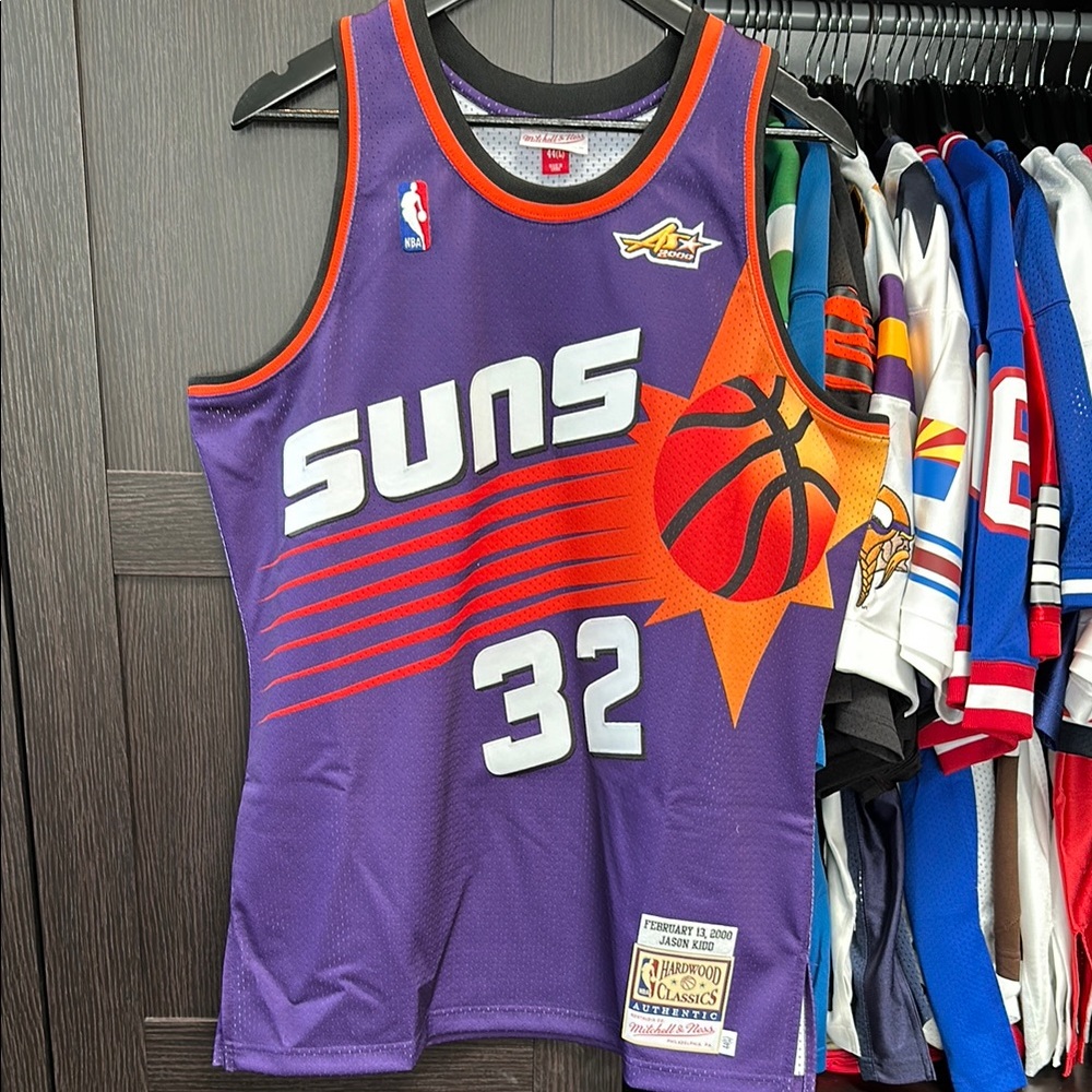 Jason Kidd Phoenix Suns Mitchell & Ness 2000 NBA All-Star Game Authentic Jersey